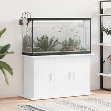 Supporto per Acquario 101x41x58 cm in Legno truciolato Bianco
