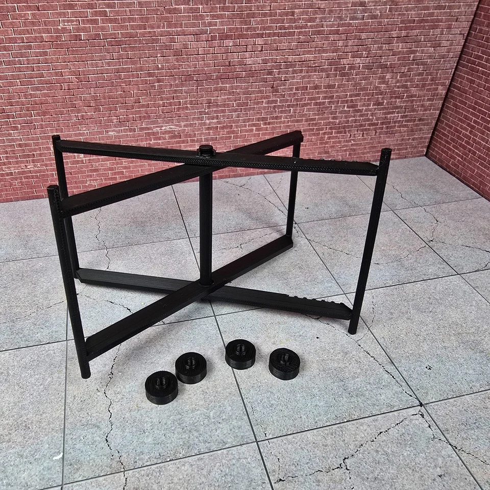 ATV 4-wheeler Service Lift Model 1/12 scale 3d printed Garage Diorama Prop Model - Image 3 of 4