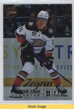 2024-25 Upper Deck Fleer Ultra Rainbow Foil Trevor Zegras #174 READ 1ta3