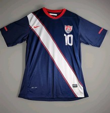 USA 2010 Away Donovan 10 Jersey L Nike World Cup Patch Authentic Rare