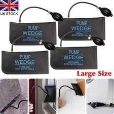 4Pcs Inflatable Lifting Cushion Air Wedge Pump Up Bag for Door Window Leveling