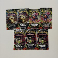 Pokemon TCG Perfect Order Sealed Booster Pack Lot of 7