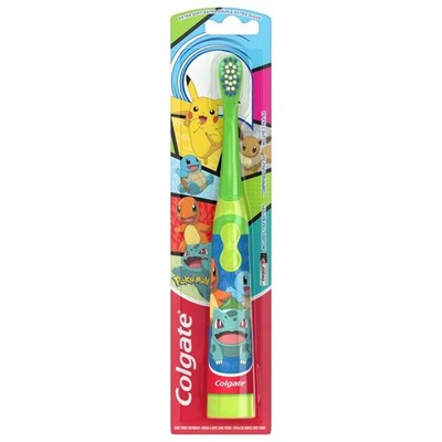 Colgate Kids Powered Vibrating Toothbrush, Pokemon (F6)