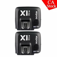 US 2X Godox X1R-N 2.4G TTL Wireless Flash Speedlite Monolight Receiver For Nikon