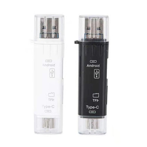 5 in 1 USB 2.0 Type C / USB / Micro USB SD TF Memory Adapt Reader Access AU 2024 - Picture 16 of 26