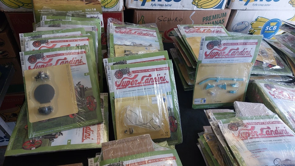 Costruisci IL MITICO TRATTORE SUPER LANDINI SCALA 1/8 HACHETTE  - Immagine 2 di 4