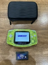 Nintendo Game Boy Advance GBA Neon Green LCD IPS Backlit Brighter