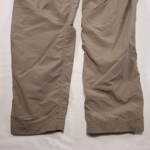 SIMMS Pants Mens S 31x29 Beige Nylon Lightweight Cargo Fishing Hiking Snap Leg - Picture 13 of 14