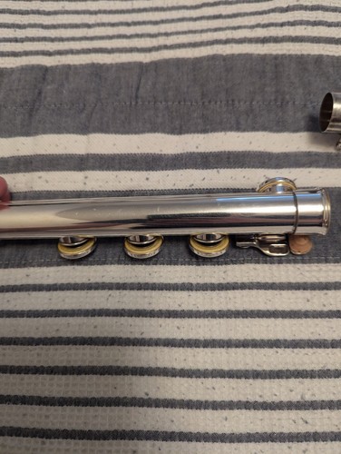Vintage Armstrong 80 Flute - Sterling Silver Open Hole - Picture 8 of 9