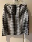Anthropologie Sweater Skirt Black and White Size 4 By Leifnotes~ — photo 4