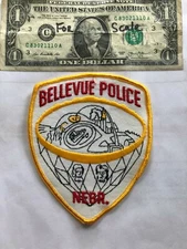 Bellevue Nebraska Police Patch Un-sewn in great shape 