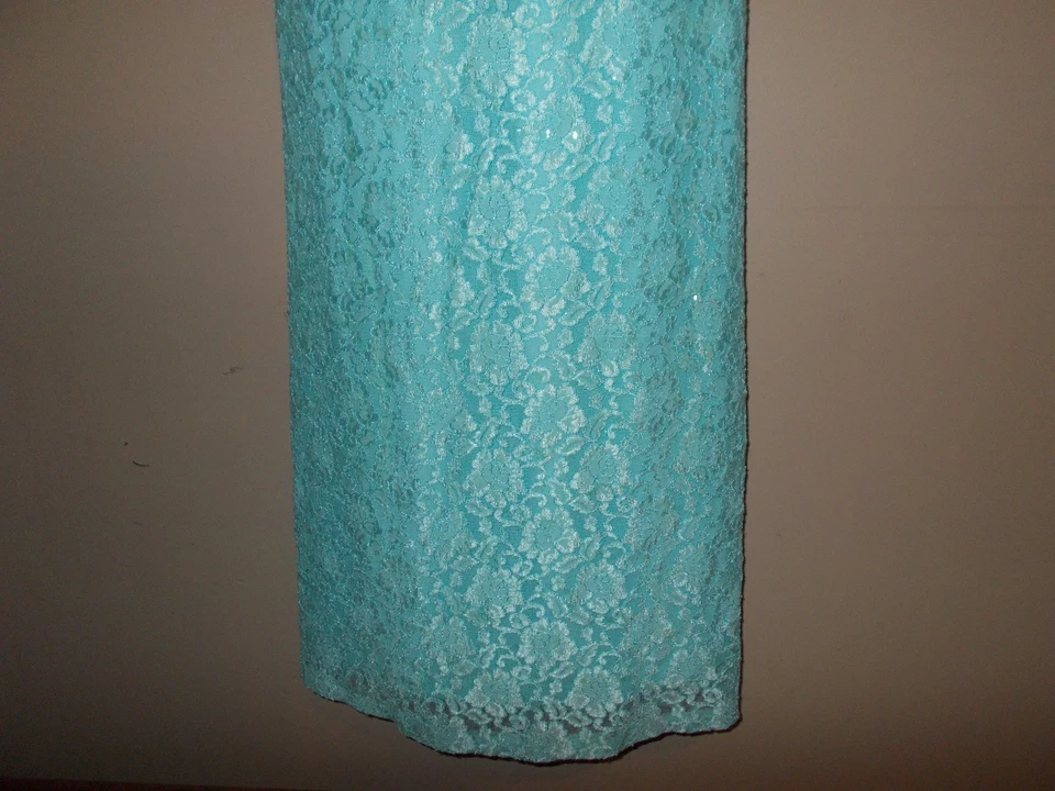 Новый с Ярлыками Ellen Tracy женщин размер 6 с подкладкой кружева длинный официальный выпускного вечера подружек невесты платье  - Изображение 3 из 4