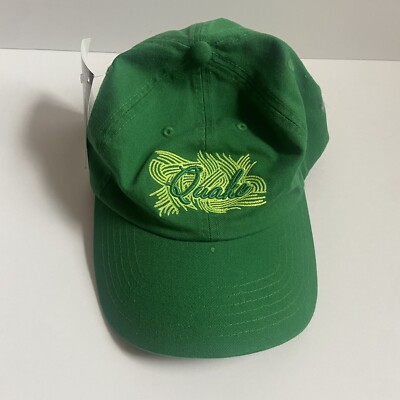 Quake City Caps Trucker Strapback Hat Cap Green Unisex One Size Adjustable
