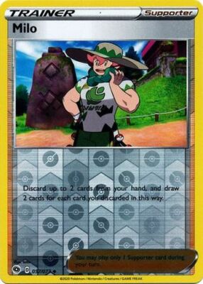 Pokemon Champions Path Milo Reverse Holo 057/073