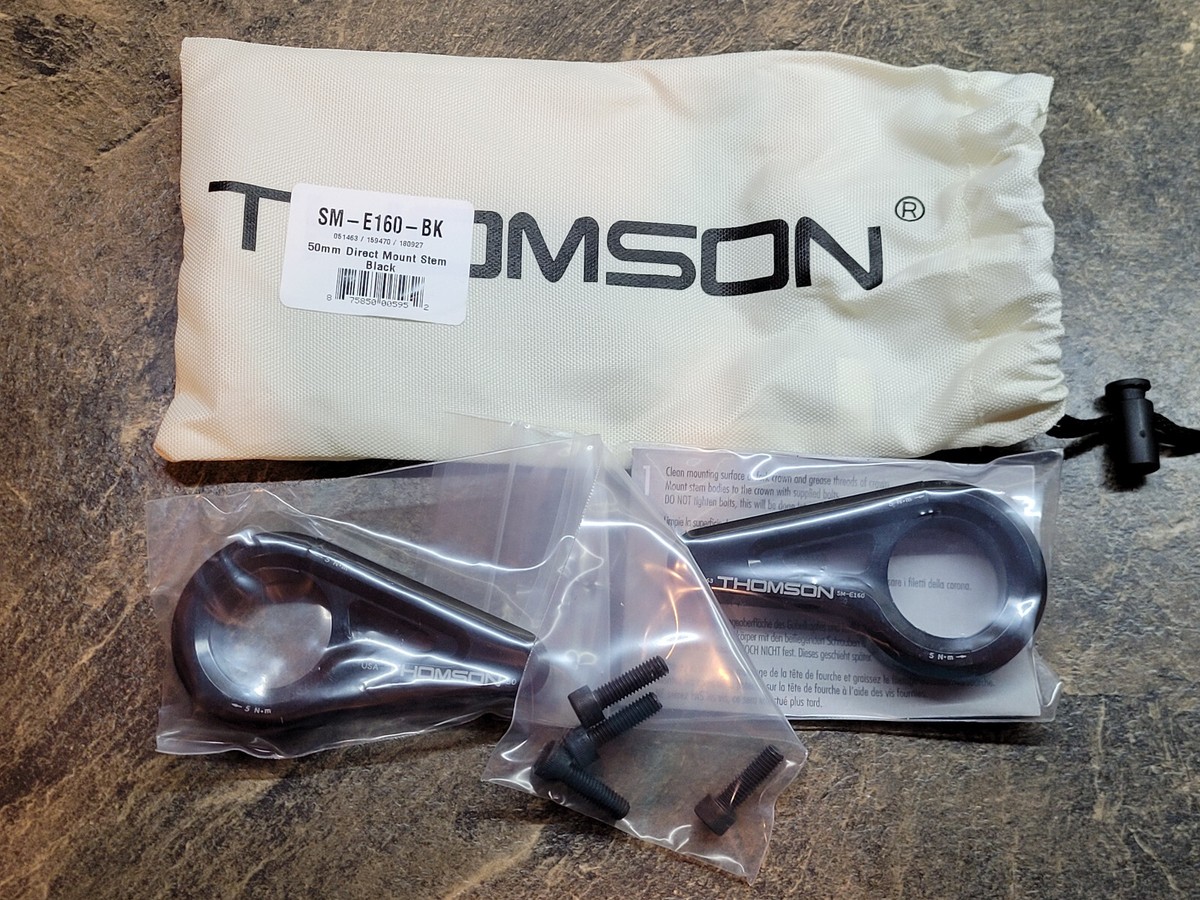 Brand NEW THOMSON Stem Direct Mount 31.8x50mm SM-E160-BK | eBay