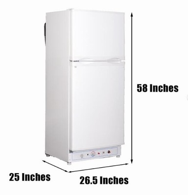 best gas fridge