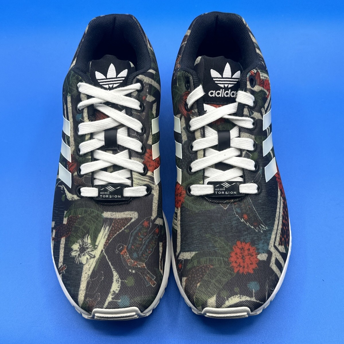 adidas スカジャン Size 8 - adidas ZX Flux Multicolor - B25484 for sale online