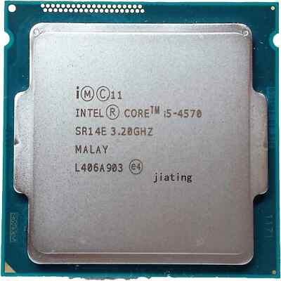 Intel Core i5-4570 SR14E 3.20Ghz Desktop Pc Processor Cpu FCLGA1150 Socket Used