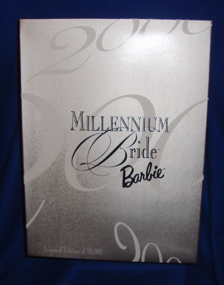 Barbie Millennium Bride 2000 limitada a 10000 sin usar, en caja con caja de envío Foto 2 de 2