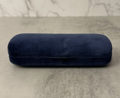 Gucci Sunglasses Eyeglasses Case Blue Velvet Clamshell Eyewear Case New s-l400.jpg main image 4