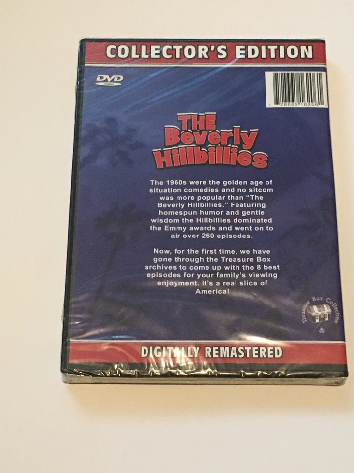The Beverly Hillbillies (DVD, 8 REMASTERED EPISODES, NEW,ORIGINAL SHRINK WRAP)  - Image 2 of 2