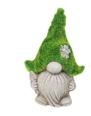 Shudehill Geschenkware kleines grasiges Gonk Gartenornament - Haltekelle 320160B
