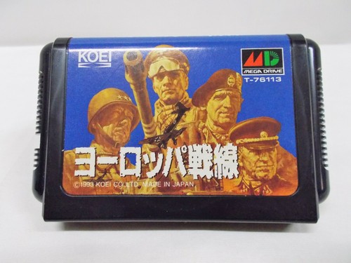 Mega-Drive Genesis -- EUROPE SENSEN / Operation Europe -- Box. JAPAN GAME. 13214 - Picture 7 of 12