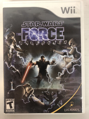 CIB - Nintendo Wii Game - Star Wars The Force Unleashed - TESTED / VERIFIED 