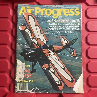 Air Progress Magazine 30 Years Of Bonanzas Cessna 152 Vintage June 1977
