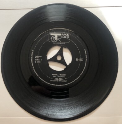 THE WHO - Pinball Wizard - 1969 UK 2-track 7''  Single