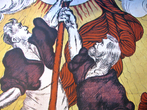 Vintage Soviet Russian Poster, 1928 very rare, 100% Original - Deni - Picture 7 of 8