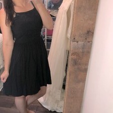 Old navy boho dress black size medium
