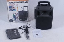 Mobile Anlage mit Akku Trolley Bluetooth USB ...