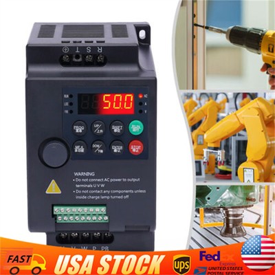 1.5KW Variable Frequency Drive VFD 3 Phase Speed Controller Inverter Converter