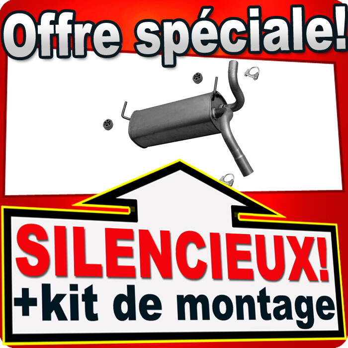 Silencieux intermédiaire échappement Chevrolet Cruze 1.6 DVVT Opel Astra J 1.6