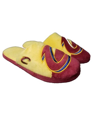Cleveland Cavalier Mens Team Big Logo Slippers Size Large 11-12