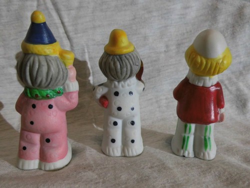 3 Clownfiguren aus Keramik in Top Zustand - Bild 3 von 3