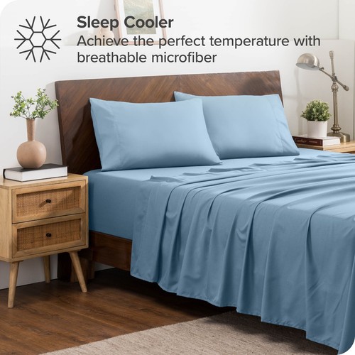 Bare Home Microfiber Pillowcase Set - Envelope Closure - Ultra Soft - Picture 50 of 90