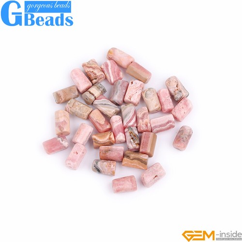 Natural Assorted Gemstone Faceted Tube Column Beads for Jewelry Making 8x12mm - Picture 95 of 192