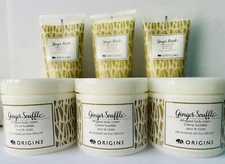 3 x Origins Ginger Burst Savory Wash Gel & Ginger Souffle Whipped Body Cream Set