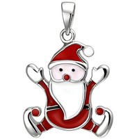 "Jobo \"52656\" Kinder AnhäNger Weihnachtsmann 925 Sterling Silber"