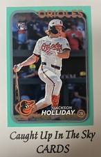 2024 Topps Update Jackson Holliday RC Aqua SP Orioles Fanatics Only  PR/360