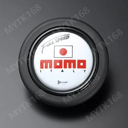 Universal 330MM Deep Dish Racing MOMO Steering Wheel Car Leather JDM Style - Bild 4 von 6