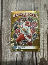 CAM RISING 2023 Bowman University Best Football Elements GOLD REF # 27/50