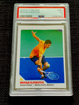 NOVAK DJOKOVIC ROOKIE Sports Illustrated SI For Kids #461 Low POP