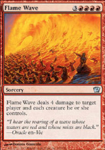 Flame Wave 9th Edition MTG Magic the Gathering Trading Cards by DJMagic  