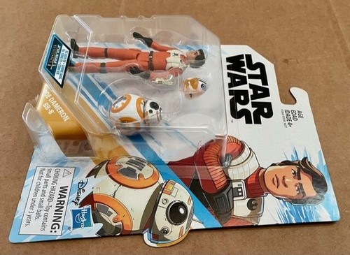 Star Wars Resistance Poe Dameron & BB-8 2-Figure Pack 3.75" New On Card 2018 - 第 3/9 張圖片