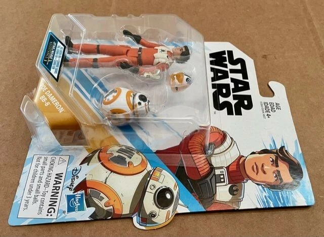 Star Wars Resistance Poe Dameron y BB-8 paquete de 2 figuras 3,75" nuevo en tarjeta 2018 Foto 3 de 4