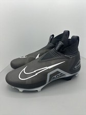 Nike Alpha Menace Elite 3 Black/White Football Cleats Men  CT6648-001 Size 11.5