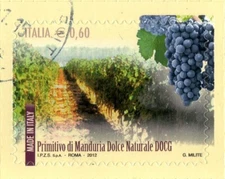 2012 Italy Republic I wines D.O.C.G. 1st Primitive used
